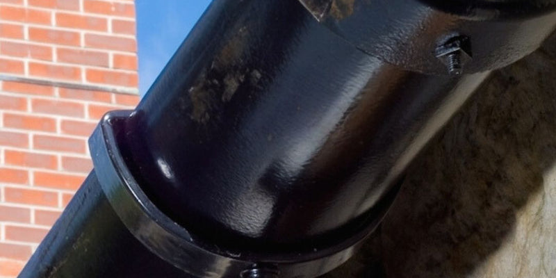 How to Remove Rust & Stain from Old Edwardian Cast Iron Gutters & Down Pipes?