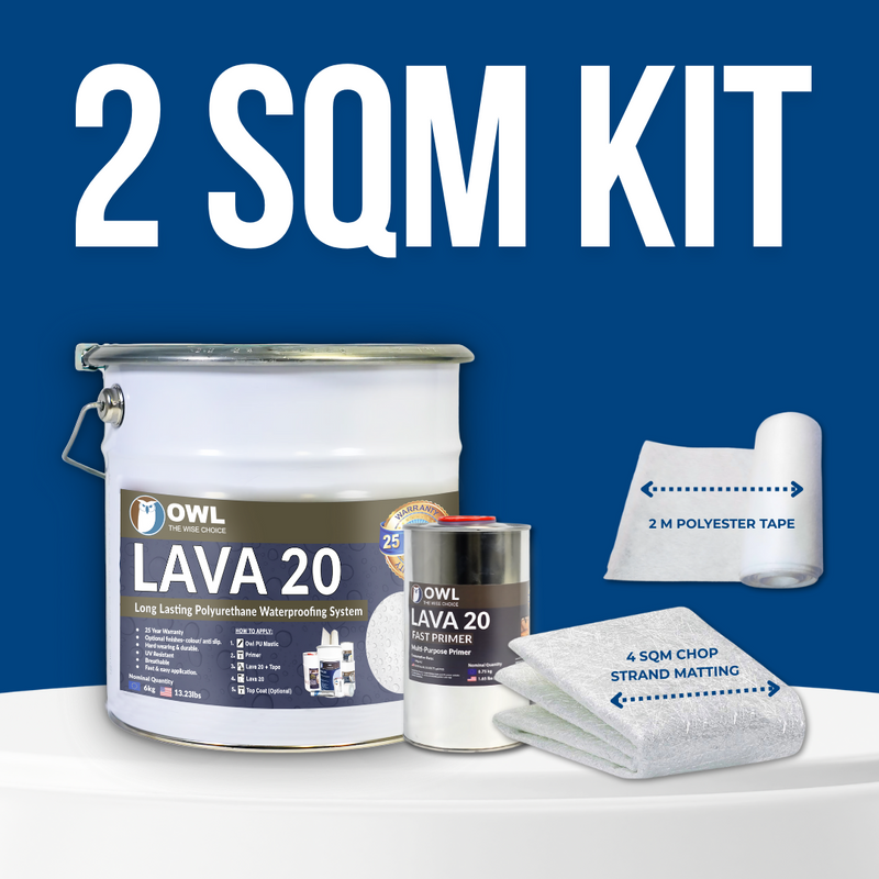 Lava 20 Waterproofing Kit (2 to 4 sqm)