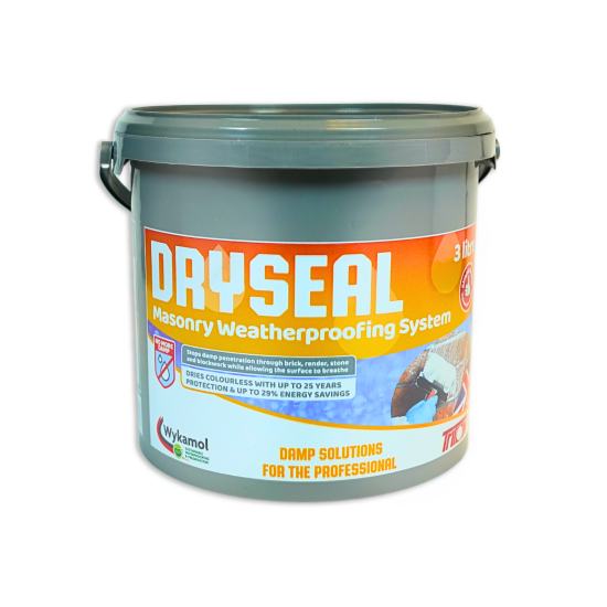 DrySeal - Thixotropic Water-Repellent Coating for Building Materials