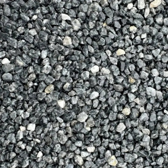 Light Oscuro 2–5mm – Decorative Grey Marble Aggregate (25kg Bag)