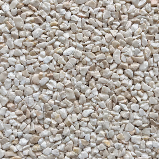 Ivory Marble 2–5mm – Vuba Dried Marble Aggregate (25kg Bag)