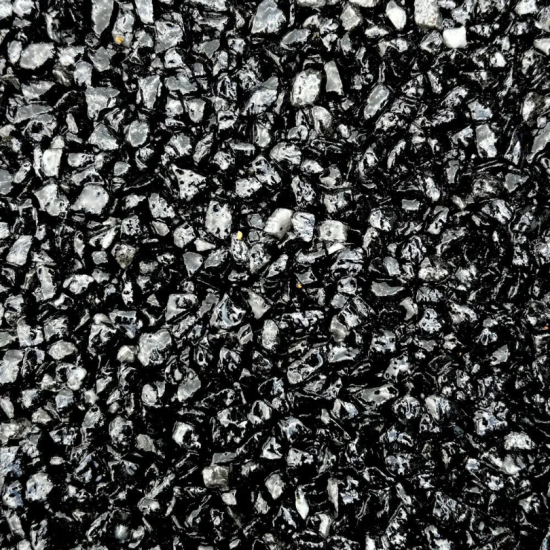 Raven Steel 2–5mm – Washed &amp; Dried Black Quartz Aggregate (25kg)