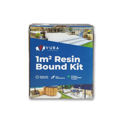 Vuba 1m² Resin Bound Kit - Perfect for Landscapers, Builders & DIY Enthusiasts