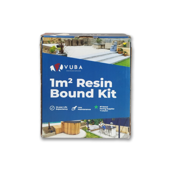 Vuba 1m² Resin Bound Kit - Perfect for Landscapers, Builders &amp; DIY Enthusiasts