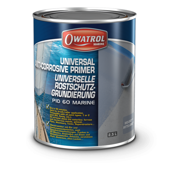 Owatrol PID 60 Marine Primer Grey