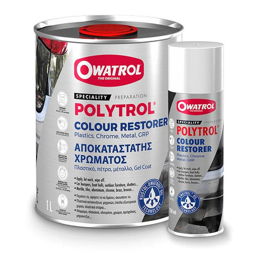 Owatrol Polytrol; Revives Faded Plastic, Fibreglass, Paint, Metal, Tiles in Minutes